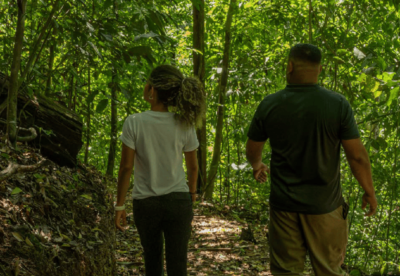 Self-Guided Trail at Lapa Rios Lodge